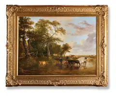 And thomas sidney cooper r.a by Frederick Richard Lee, 1883, oil, sold Jun 2021