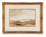Kelp gathering by Albert Pollitt, 1905, Watercolour, sold Jun 2021