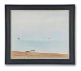 Solent mirage by Richard Eurich, Oil on board, offered Jun 2021