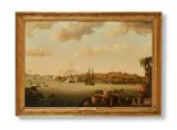 The capture of fort royal, martinique, 22nd march 1794 by William Anderson, Oil on canvas, offered Jun 2021