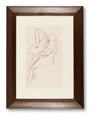 Untitled by Augustus John, drawing, sold Jun 2021