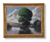 Le grand arbre, rolleboise by Maximillien Luce, print (other), sold Jun 2021