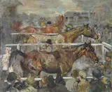 First, second, third'Oil on canvasSigned (lower right)51 x 61cm (20 x 24 in.)Provenance:Frost & Reed, London (no by Michael Lyne, Oil on canvasSigned, sold Jun 2021