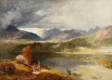 Lake Windermere by James Baker Pyne, oil, sold May 2021