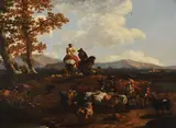 Shepherds by Abraham Jansz Begeyn, oil, offered May 2021
