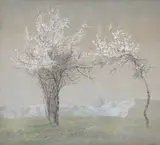 Blossom trees by Emilie Mediz-Pelikan, oil, sold May 2021