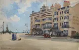 The Royal York Hotel by Clem Lambert, watercolour, sold May 2022