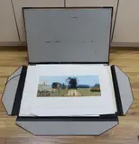 Eight limited edition etchings by Cedric Horner, print (other), sold May 2022