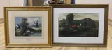 A winter landscape, West Morland by H. E. Stanley, watercolour, sold May 2022