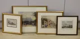 Lewes by H.J. Gibbins, watercolour, sold May 2022