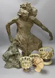 Untitled by Leslie Charlotte Benenson, sculpture, sold May 2022