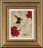 Mini Bird' from the Mini Bird Series (Gold) by Patrick Guyton, mixed media, offered Jul 2022