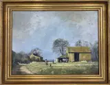 Shooting party by W.K. Cooper, oil on board, sold Jul 2022