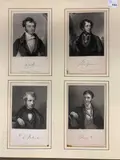 In three mounts by Portraits of gentlemen, oil, sold Jul 2022