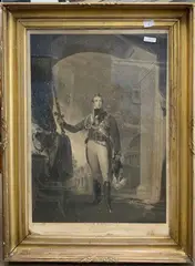 After Sir Thomas Lawrence RA by William Bromley, engraving, sold Jul 2022