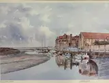 Blakeney Quay, Norfolk, chromolithograph by Martin Sexton, print (other), offered Jul 2022
