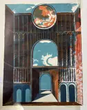 Norfolk Ruins by Norman C. Jacques, lithograph, sold Jul 2022