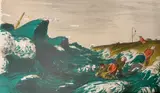 The Wreck, 1951 by Edward Ardizzone, lithograph, offered Jul 2022