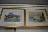 'a distant view of stow on the wold', coloured print, signed in pencil, together by Patricia Regnart, PRINT, sold Jul 2022
