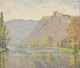 British, A group of four Continental scenes by Charles James Kelsey, gouache, offered Oct 2023