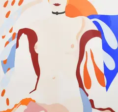 After Dark by Tully Crook, lithograph, sold Oct 2023