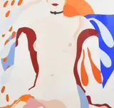After Dark by Tully Crook, lithograph, sold Oct 2023