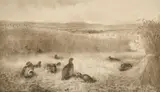 Game birds nestled in a field by Archibald Thorburn, pencil, offered Oct 2023