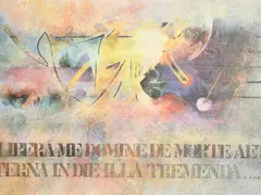 Libera Me by Tom Phillips, lithograph, offered Oct 2023