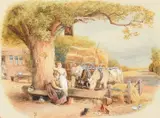 Untitled by Myles Birket Foster, watercolour, offered Oct 2023