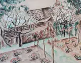 Untitled by David Jones, watercolour, sold Dec 2020