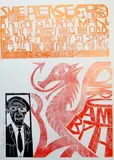 Untitled by Paul Peter Piech limited edition, 1991, linocut, sold Dec 2020