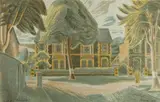 Small edition colour lithograph by James Tarr, 1960, lithograph, sold Dec 2020