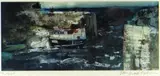 Porthgain Harbour by John Knapp-Fisher limited edition, print, sold Dec 2020