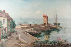 North Devon by Yeend King, oil on canvas, offered Dec 2020