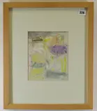 Moondance' and dated 1995, 22 x 17cms by Brendan Stuart Burns, 1995, acrylic on paper, offered Nov 2020