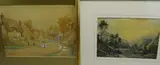 Unsigned by Moses Griffith, watercolour, sold Nov 2020