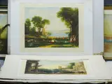 Presented framed and unframed by John Cother Webb mezzotint prints, pencil, offered Nov 2020