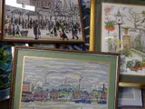 a quantity by Framed Needlework Pictures, photograph, sold Nov 2020
