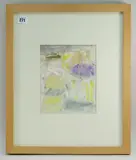 Moondance' and dated 1995, 22 x 17cms by Brendan Stuart Burns, 1995, acrylic on paper, offered Oct 2020