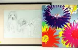 Giclee colour print - stylized flowers by Jason D. Page limited edition, giclee, offered Oct 2020