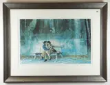 Lovers on the Seine by Rolf Harris limited edition, lithograph, offered Oct 2020