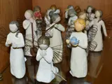 to include 'Angel of Prayer', 'Angel of the Kitchen', ' by Thirteen Willow Tree Figures By Demdaco, sculpture, sold Jul 2018