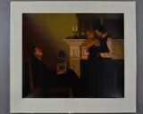 'Beautiful Losers II', A Limited Edition print of a man watching a by Jack Vettriano, print, sold Jul 2018