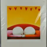 'Looking At Love', A Limited Edition print of a couple on their backs by Doug Hyde, print, sold Jul 2018
