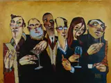 'Writer's Block', A Limited Edition canvas on board print, 47/95, by Todd White, print, sold Jul 2018