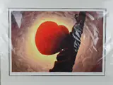 'Blessed', A Limited Edition print of a figure pulling a heart up a by Doug Hyde, print, sold Jul 2018