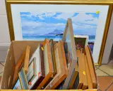 to include an oil on canvas of a continental street scene signed Burnett, by Pictures And Prints Etc, oil on canvas, sold Jun 2018