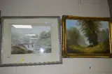Untitled by Les Parsons, OIL ON CANVAS, sold Jun 2018