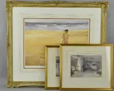 The unsuccessful shrimper by William Russell Flint, print, sold Jun 2018