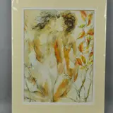 'RITE OF SPRING', a limited edition print 21/650 of a pair of lovers by Gary Benfield, print, sold Jun 2018